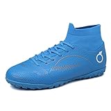 Fußballschuhe Herren Madame Großer Junge Football Shoes High Top Fußball Schuhe Jugendliche Fussball Schuhe Turf Football Boots Professionelle Sportliche Athletics Fußballschuhe