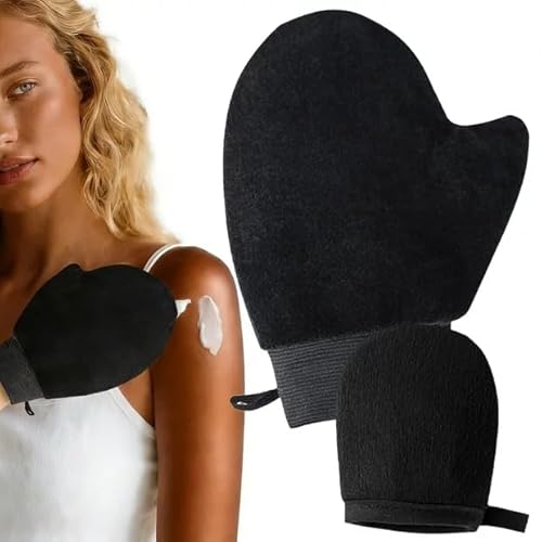 Gant Autobronzant, Lot De 2 – Gant Applicateur Autobronzant Et Soins Du Corps | Pour Autobronzant Réutilisables, Adaptés Aux Soins Du Visage Et Du Corps​