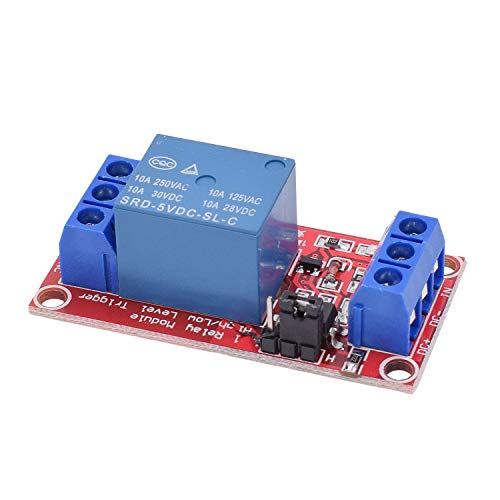 image for Valefod DC 5V Relay Module 1-Channel Relay Switch with Optocoupler Iso