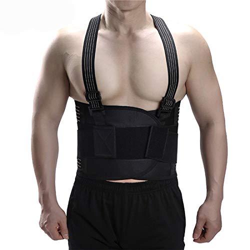 Faja lumbar unisex HANQ con tirantes ajustables XL miniatura 2