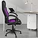 TRESKO Silla giratoria de oficina Sillón de escritorio Racing disponible en 14...