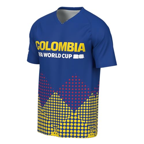 Image of Outerstuff FIFA World Cup 2026 Mens Short Sleeve Sublimated Soccer Fashion Top