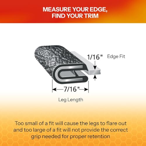 image for TRIM-LOK Edge Trim - Fits 1/16
