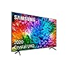 Samsung UHD 2020 43TU7105 Smart TV 43 inch, 4K, HDR 10+, Crystal Display, 4K processor, PurColor, intelligent geluid, One Remote Control en compatibel met spraakassistenten, compatibel met Alexa