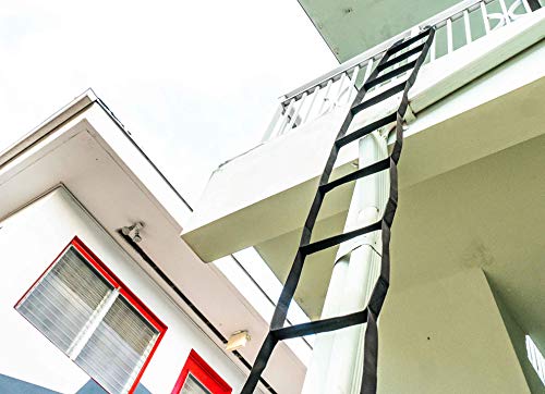 Isop Emergency Escape Ladder Two-Story 5m, Black, 5 m - Image 3