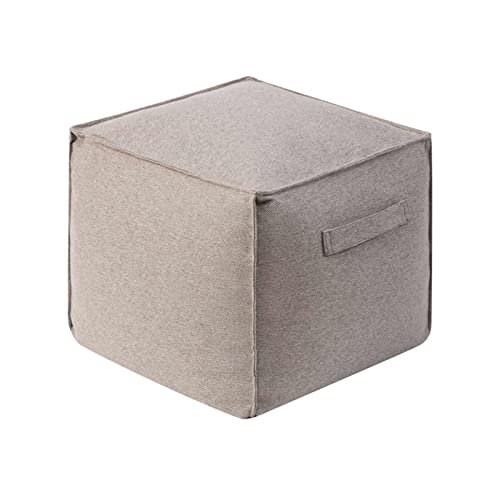 Cdyd Sofa Cover Solid Footrest Cover For Bean Bag Chair Tatami Foot Stool Small Square Seat Pouf (Color : C, Size : 45 * 40 * 45Cm) #TOP20