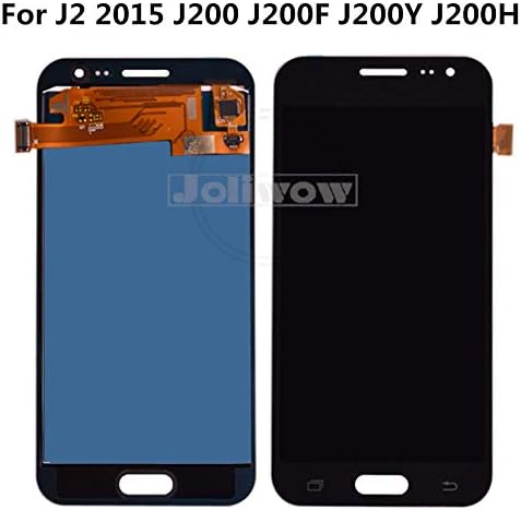 joliwow TFT Adjust Brightness for Samsung Galaxy J2 2015 J200F J200M J200H J200Y LCD Display Digitizer Touch Screen Assembly (Black)