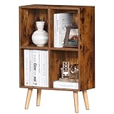 Photo Gallery leyaoyao libreria 4 cube, marrone Photo Gallery leyaoyao libreria 4 cube, marrone