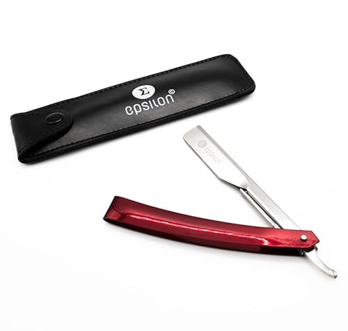 Navaja De Afeitar Roja Epsilon
