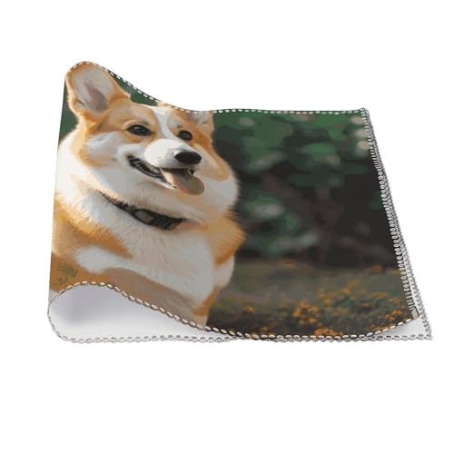 Sets de table Corgi infroissables pour protéger la table des plats chauds et taches - 4
