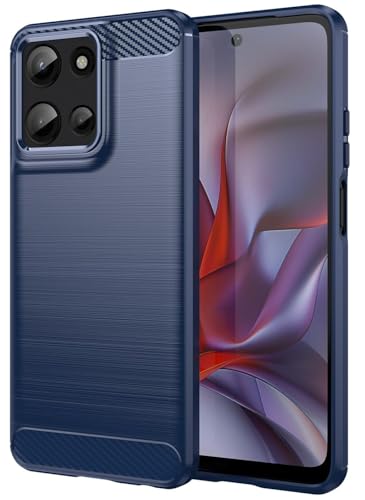 Coque Moto G Play 5G 2025 antichoc souple bleue pour vos sorties