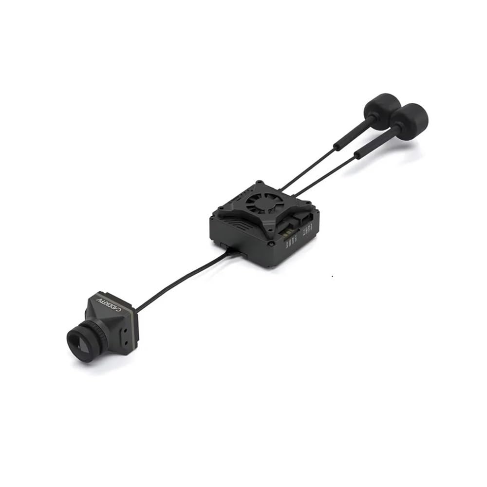 HD-Kit 2W VTX mit Zwei Antennen, HD Pro Kamera (1080p, 160° Sichtfeld, 5,8 GHz, große Reichweite), geeignet for FPV-Renndrohnen(Avatar GT KIT)
