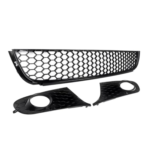 Calandre Inférieure Avant Golf MK6 Remplacement Grille Cassée ABS Noir 09-13 - 3
