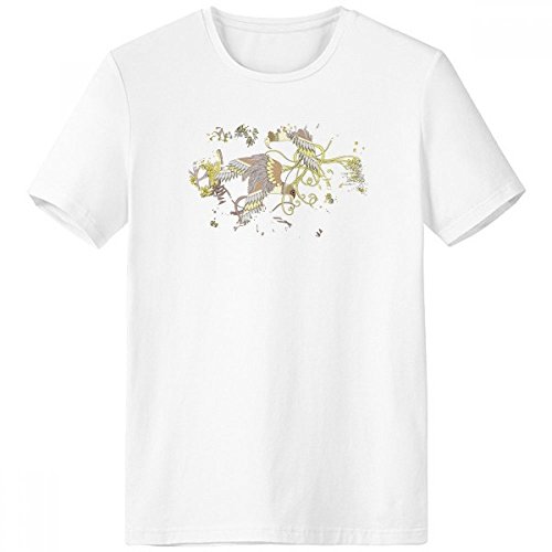T-shirt blanc Ukiyo-e idée cadeau originale pour homme grand