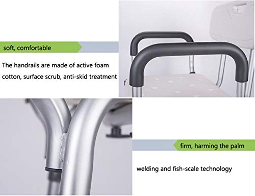 Chaise de bain en alliage d'aluminium durable et stable - 6