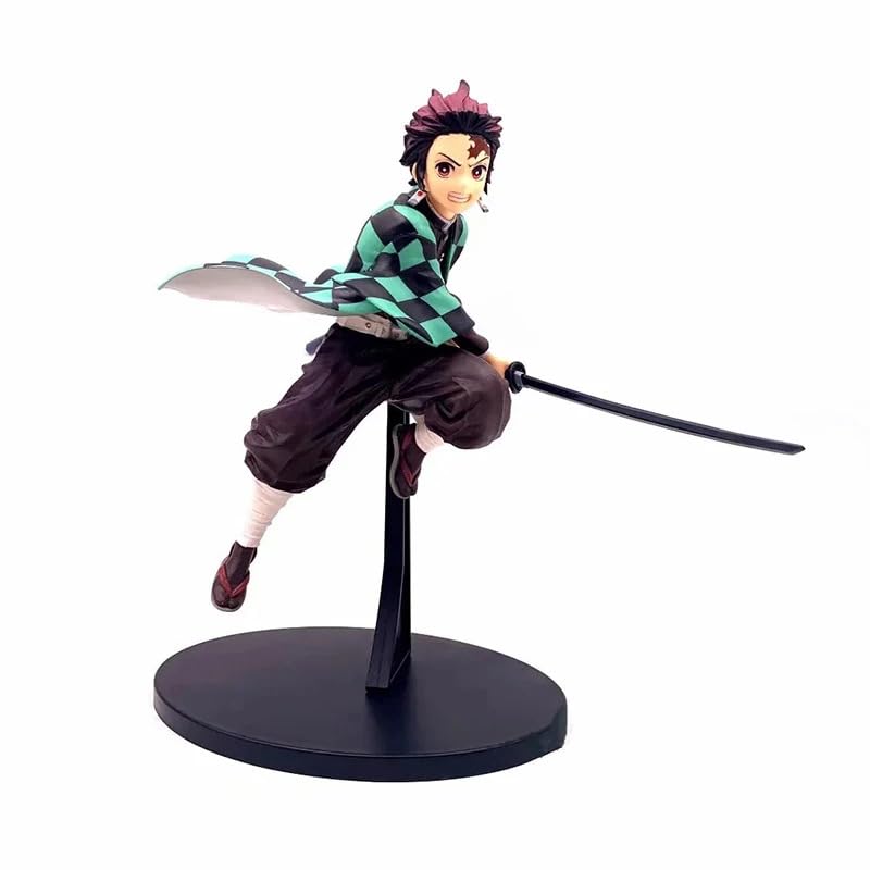 Image of Awestuffs Tanjiro Action Figure Limited Edition (Tanjiro Fly Attack) 19cm