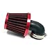35mm Air Filter 50cc 2 Stroke 90 degree angled Scooter Motorcycle ATV Pocket Bike