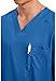 Cherokee Scrub for Men's Tuckable V-Neck Top with 1 Chest Pocket, Pen Slot, Ultra Soft, Durable, 2-Way Stretch Fabric - WW690, XL, Royal
