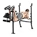Golds Gym XR 8.1 Combo GGBE99517 Weight Bench with 100 Lb. Vinyl Weight Set
