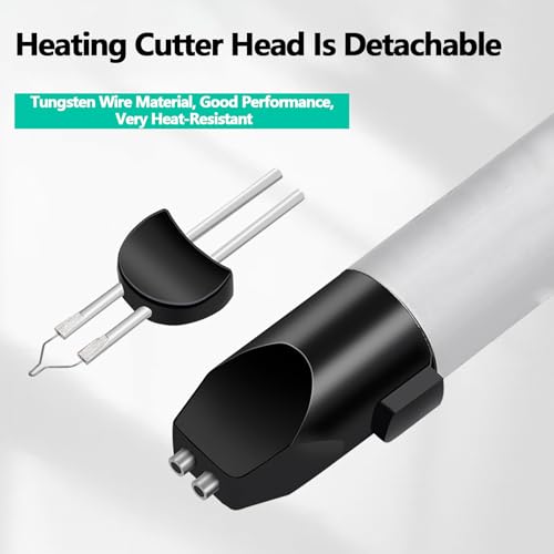 Image of Tungsten Wire Burning Thread Pen, Button Thread Burner with Battery Operated to Trim Burn Melt Thread with One Touch (Not Included Battery)