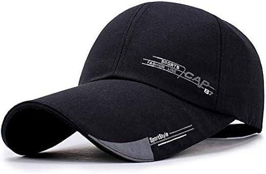 Alexvyan Men Cotton Sun Visor Cap Sport Baseball Golf Cricket Adjustable Breathable Summer Cap For Golf Tennis Cricket Cyc...