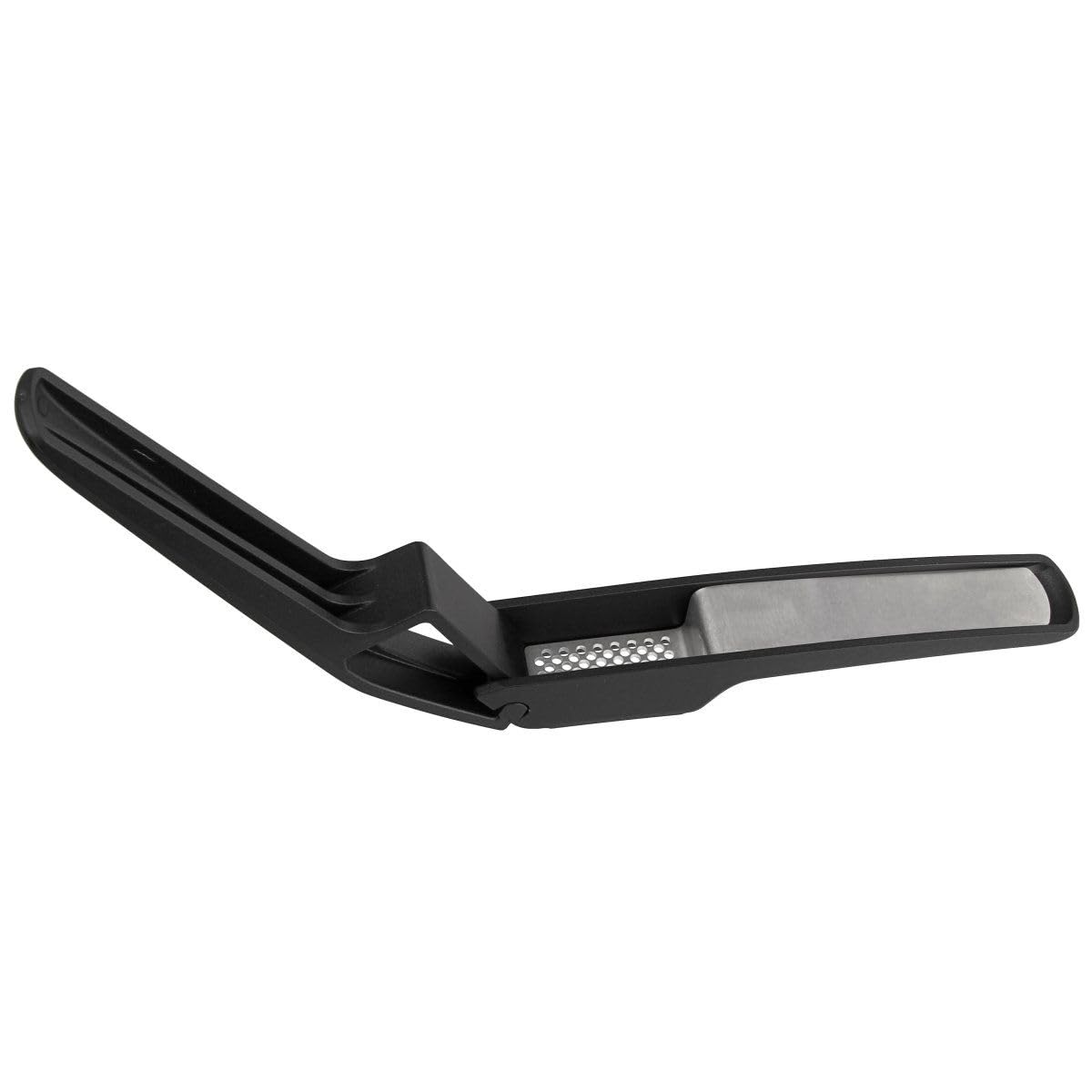 Fackelmann wyciskarka do czosnku, stal nierdzewna, czarna, 17,5 cm