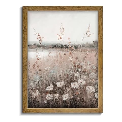 Wildflower Field Vintage Farmhouse Wall Art Cover