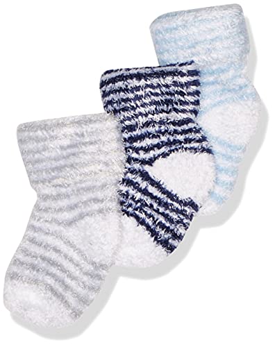 Hudson Baby Unisex Baby Cotton Rich Newborn And Terry Socks Boy Stripe, 12-24 Months #TOP1