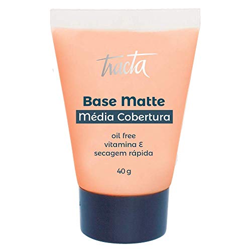 Base Matte Média Cobertura Número 02, Tracta, Pele, 40ml