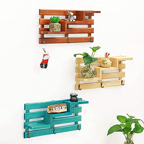 Étagère murale étagère à trois couches meuble rétro