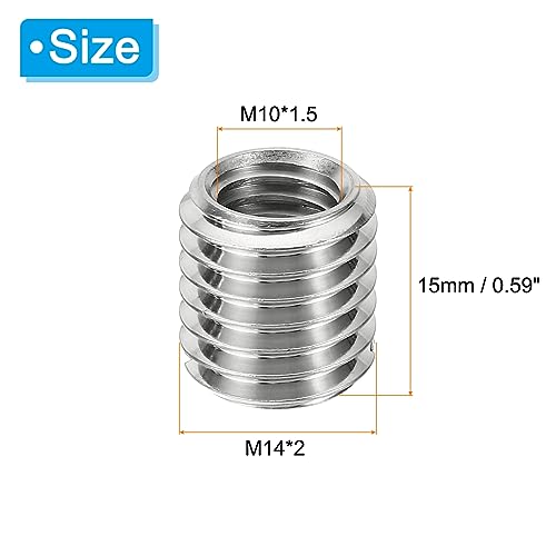 PATIKIL Thread Adapters Sleeve Reducing Nut - Image 2