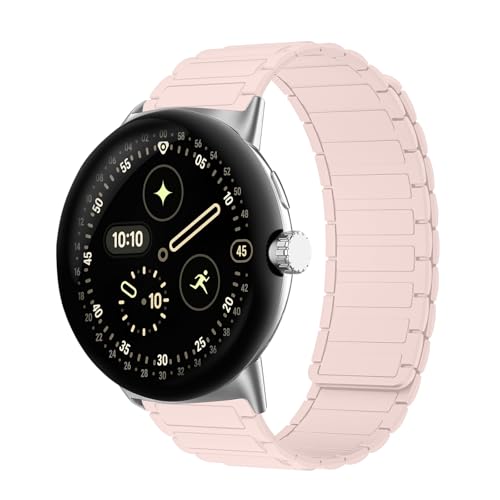 Correa de silicona compatible con Google Pixel Watch 41mm miniatura 1