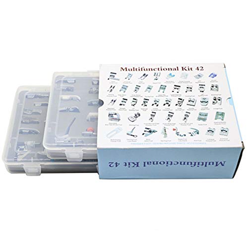Set Profesional de 42 Pies Prensatelas para Máquina de Coser miniatura 1