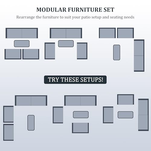 Luxury Outdoor Balcony Furniture Set