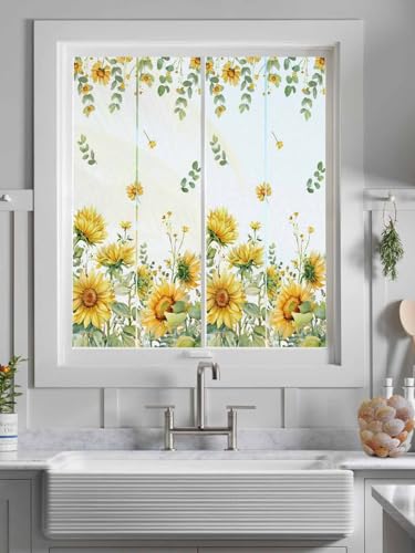 Película decorativa para ventana, 17.7 x 39.3 pulgadas miniatura 2