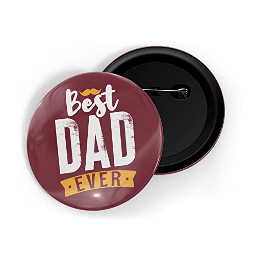 Image of dhcrafts Pin Badge Multicolor Family Glossy Finish Design Pack of 1 (58mm)