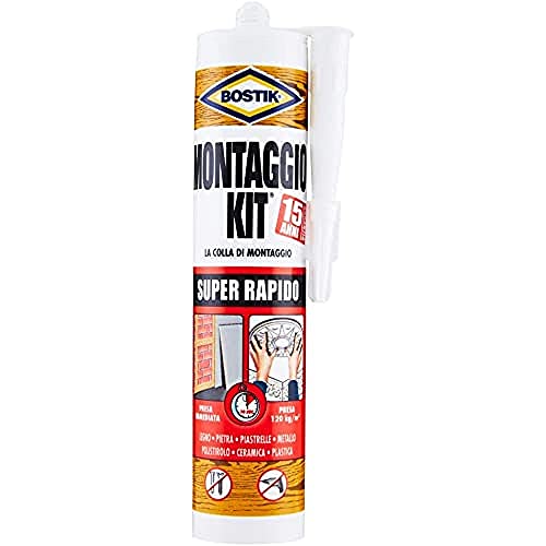 Bostik Montaggio Kit Super Rapido Cartuccia 370 Gr