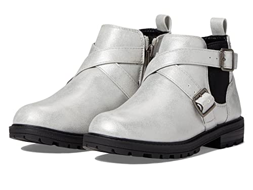 NINA Girl's Kylee (Little Kid/Big Kid) Silver Metallic 2 Little Kid M