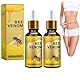 2 Stück BEE VENOM Oil,Bienengiftöl,Bienengifttropfen,Drainage-Bienengiftöl,Körpermassage-Formungsöl, Massageformung