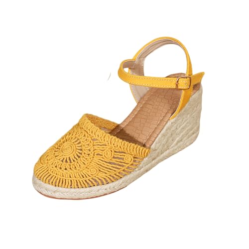 Genérico Sandalias Cuña Mujer Mode Clásicas Versátiles Zapatos Para Caminar Para Trabajo Chanclas Sandalias Comodas Mujer Planas De Cuña De Plataforma Planas De De Plataforma Zapatos
