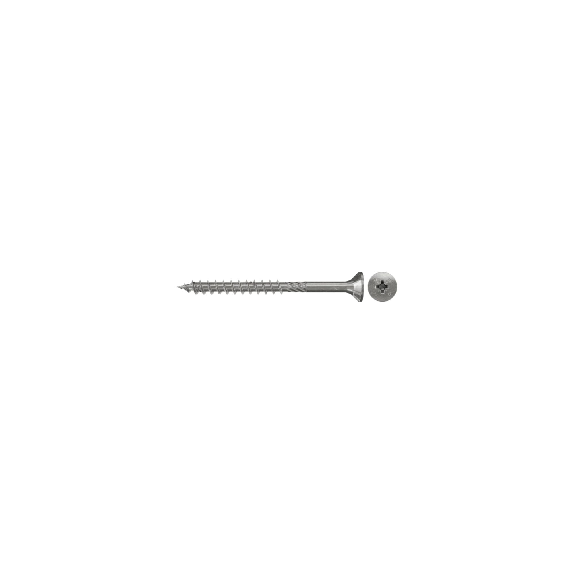 FISCHER 657247 - Tornillo rosca aglomerado FPF-SZ 6,0x70 A2P 100 (Envase de 100 ud.)