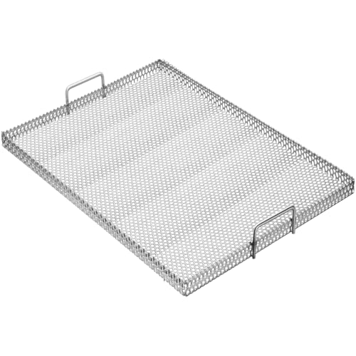 Image of Maxdot Extra Large Capacity Air Fry Basket Fits 27" & 30" Ovens Mesh Basket 24" x 16" Stainless Steel Air Fryer Accessories Replacement for Oven Parts Dishwasher Safe for Crispy Food Cooking Kitchen