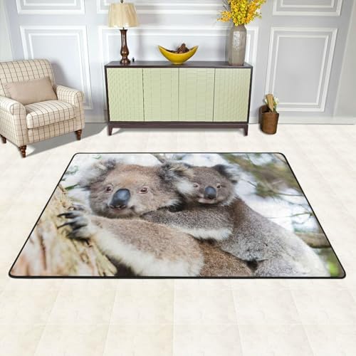 Tapis koala super doux imprimé haute définition EdWal - 3
