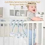 Aktivität-Spirale Kette Babyschale Spielzeug Spirale Spielzeug Kinderwagen Baby Autositz Baby Activity-Spirale Kette Kinderwagen Spielzeug Bett Hängen Spielzeug für Kleinkind