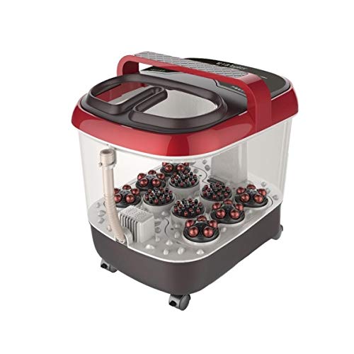 Masajeador automático para pies con termostato y baño de calor