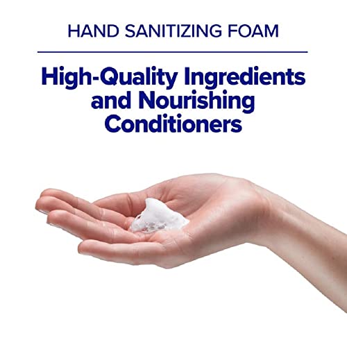 Image of Purell CS4 Hand Sanitizer Kit, Manual Dispenser +1200mL Foam Refill 5192-1W