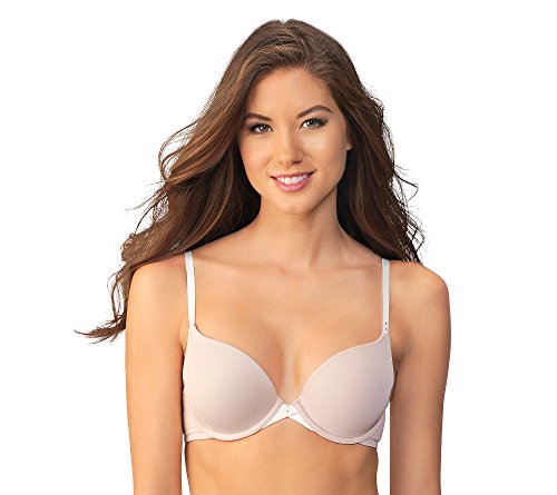 Lily of France Women's Your Perfect Lift Bra 2175295, Barely Beige Marl, 34D