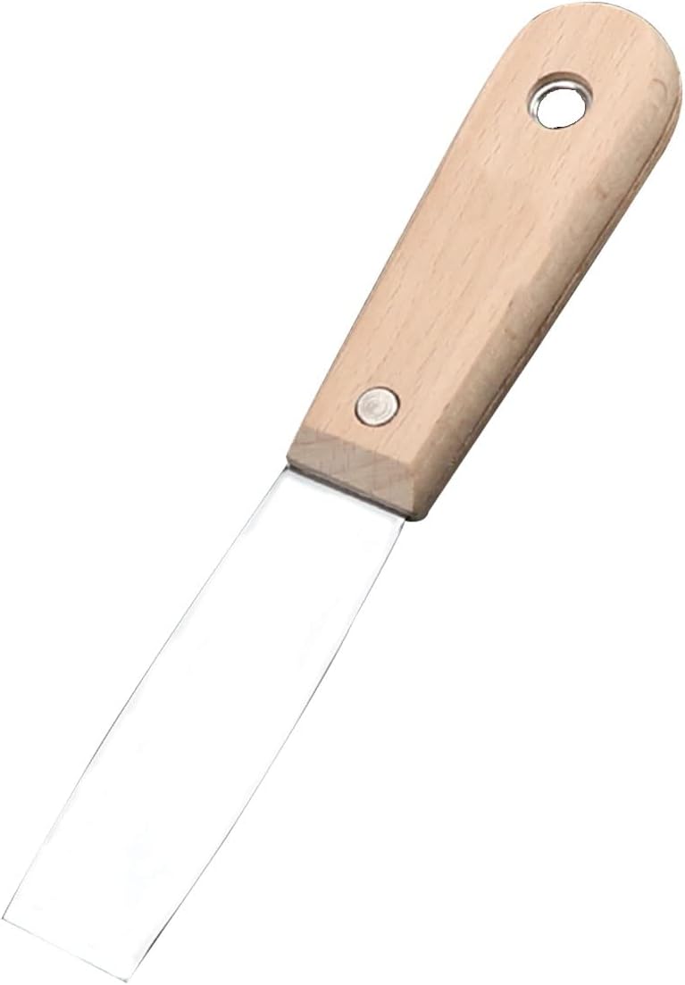 Putty Scrapers Knife,Putty Knife Scrapers, Spackle Knife, Metal Scraper Tool for Drywall Finishing, Plaster Scraping, Decals, and Wallpaper,5inch (Size : 1inch)