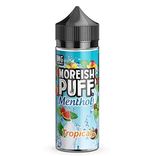 Tropical Menthol 100ml Shortfill Liquid by Moreish Puff