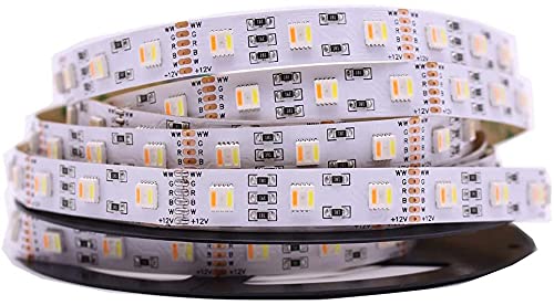 Tira LED RGB+CCT 5050 12V/24V 5m Multicolor No Impermeable miniatura 1